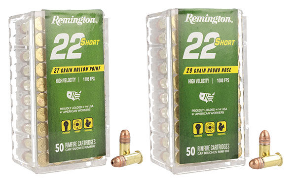 22 Short packaging and cartridges