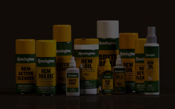 new Remington accessories lined up in a row