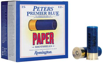 Peters Paper, 12 Gauge, 7.5 Shot, 2-3/4 in, 1 1/8 oz, 1145 fps