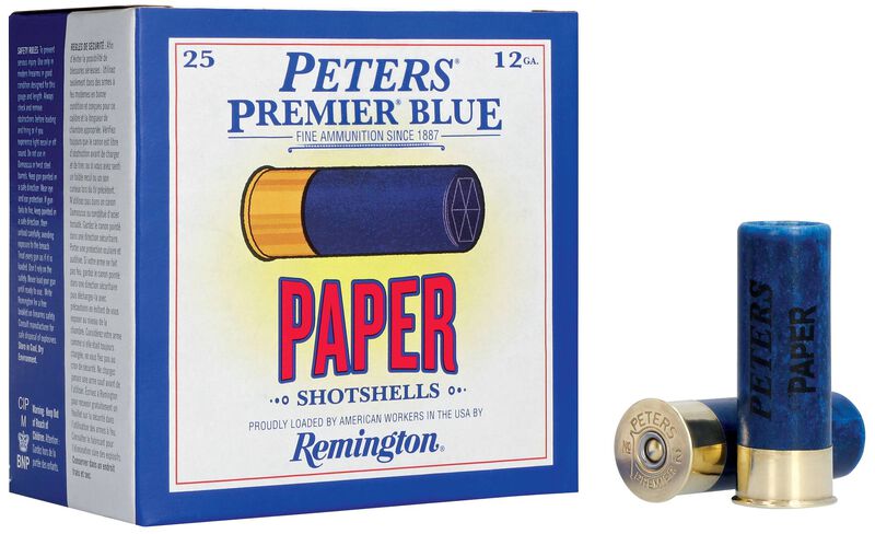 Peters Paper, 12 Gauge, 7.5 Shot, 2-3/4 in, 1 oz, 1290 fps