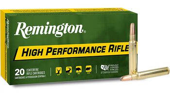 High Performance Rifle, 375 Rem Ultra Magnum, 270 Grain, Soft Point, 2900 fps