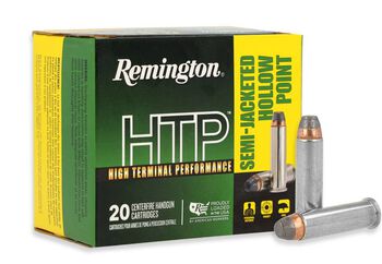 High Terminal Performance, 357 Magnum, 158 Grain, Semi-Jacketed Hollow Point, 1235 fps