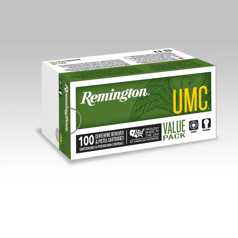 UMC Handgun, 45 Auto, 230 Grain, Jacketed Hollow Point, 835 fps