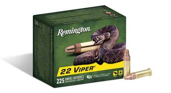22 Viper®, 22 LR, 36 Grain, Plated Truncated Cone Solid, 1410 fps