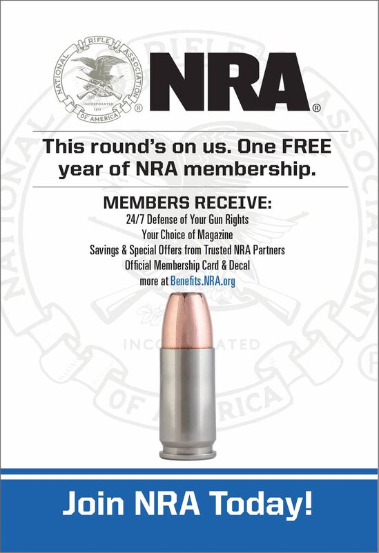 NRA Annual Membership Activation Postcard, Paper, 6 in. x 4 in.