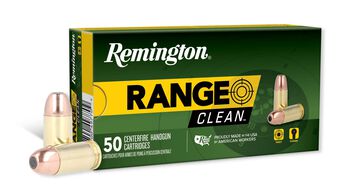 Remington Range Clean, 380 Auto, 95 Grain, Flat Nose Enclosed Base, 955 fps