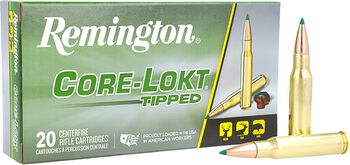 Core-Lokt Tipped, 308 Win, 165 Grain, Core-Lokt Tipped, 2700 fps