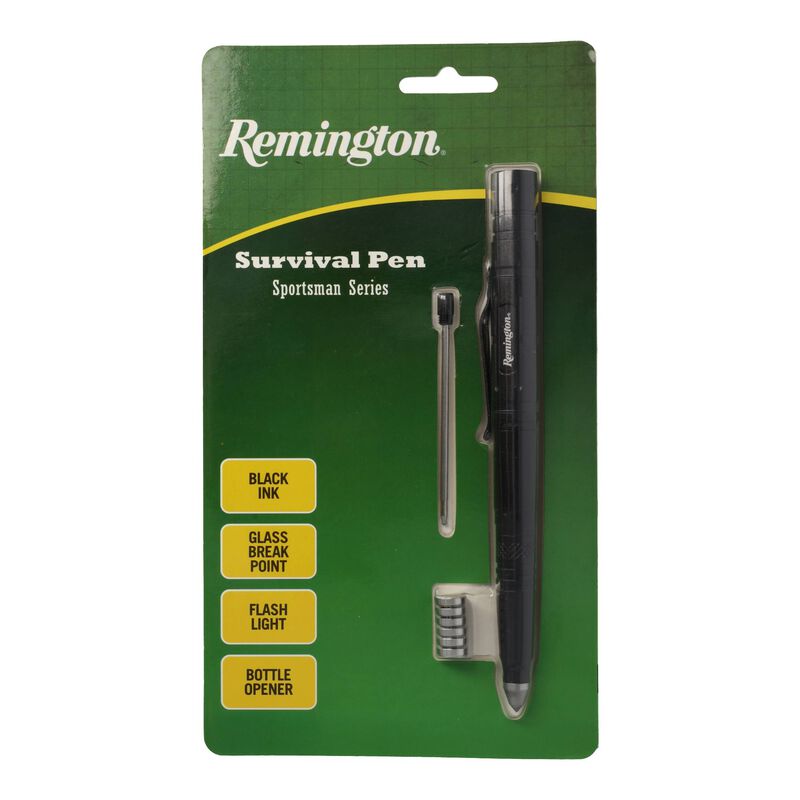 Remington Sportman Survival Pen, Black, Multi-Tool
