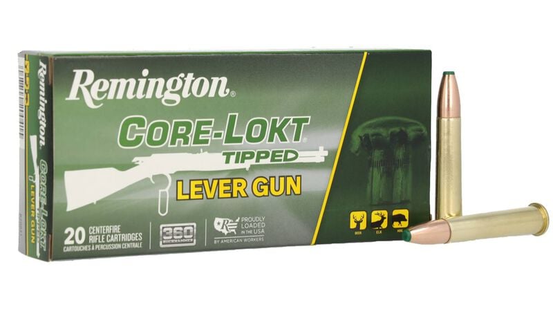 Core-Lokt Tipped Lever Gun, 360 Buckhammer, 180 Grain, Core-Lokt Tipped, 2400 fps