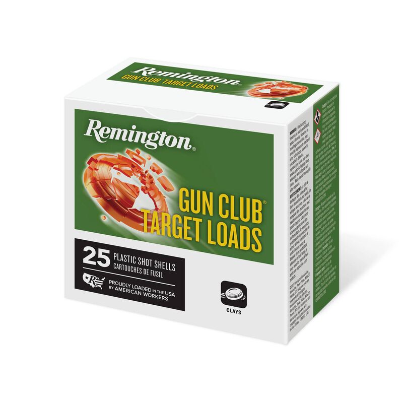 Gun Club, 12 Gauge, 8 Shot, 2-3/4 in, 1 1/8 oz, 1145 fps