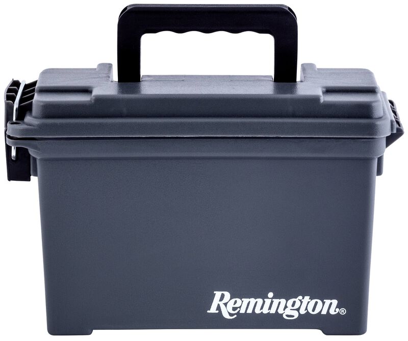 Remington Ammo Can, Gray, Plastic