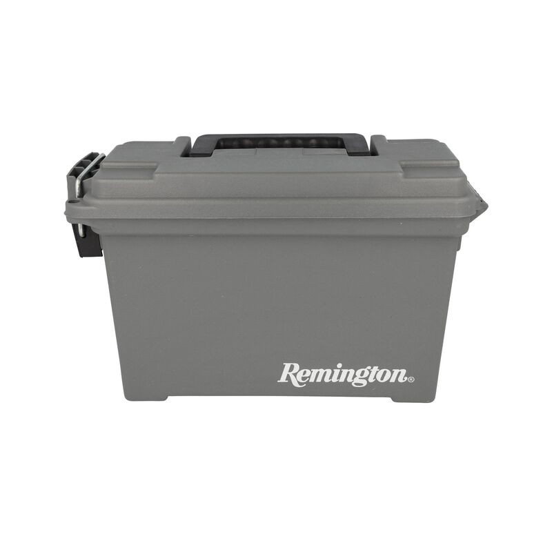 Remington Ammo Can, Gray, Plastic